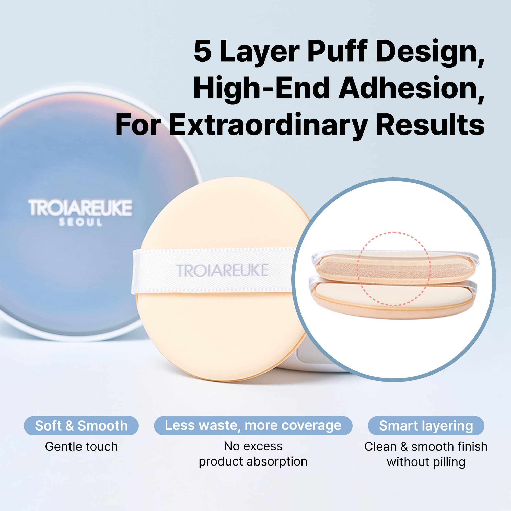 TROIAREUKE Seoul "Bridal" Cushion Foundation