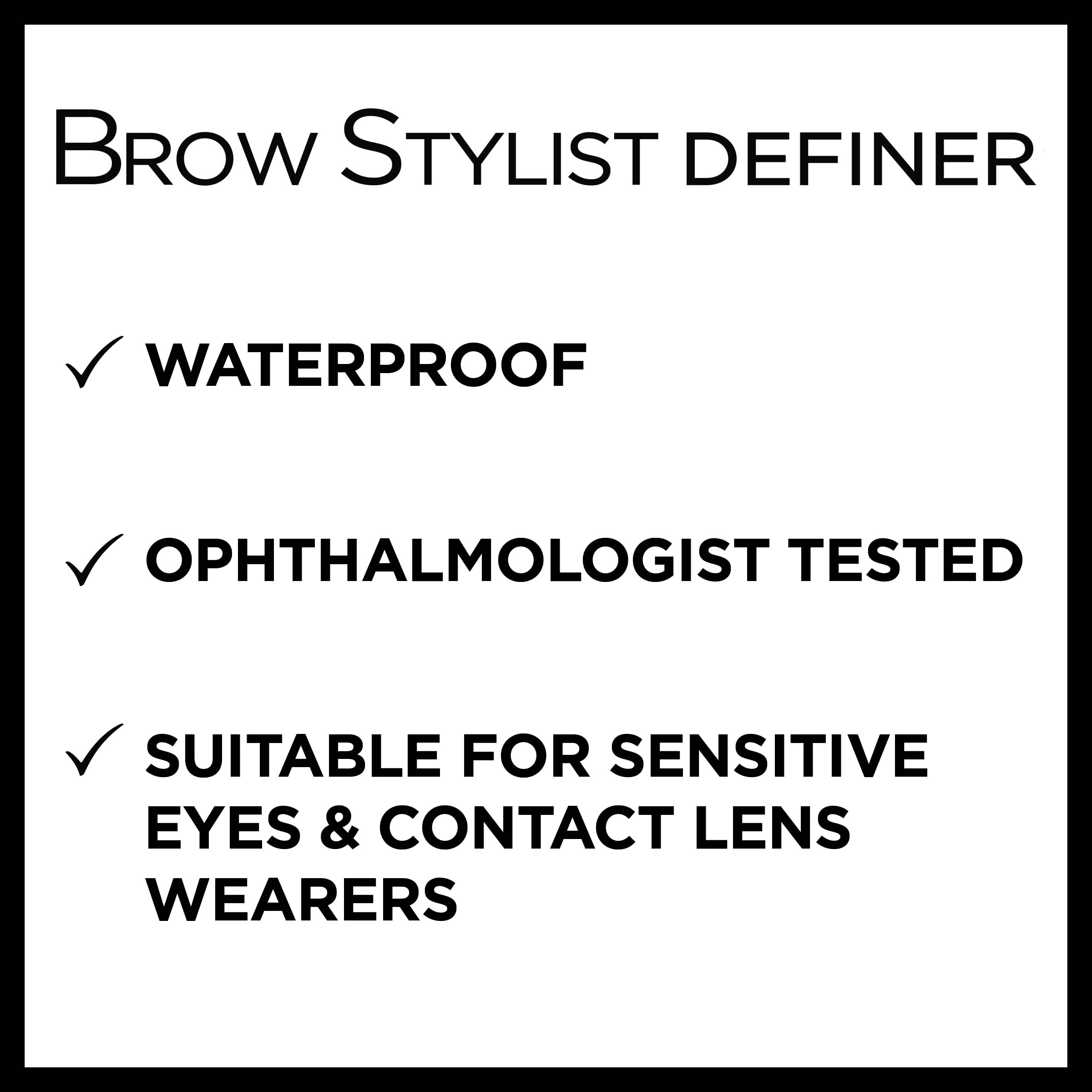 Ultra-Fine Waterproof Brow Pencil – Natural Hair Strokes