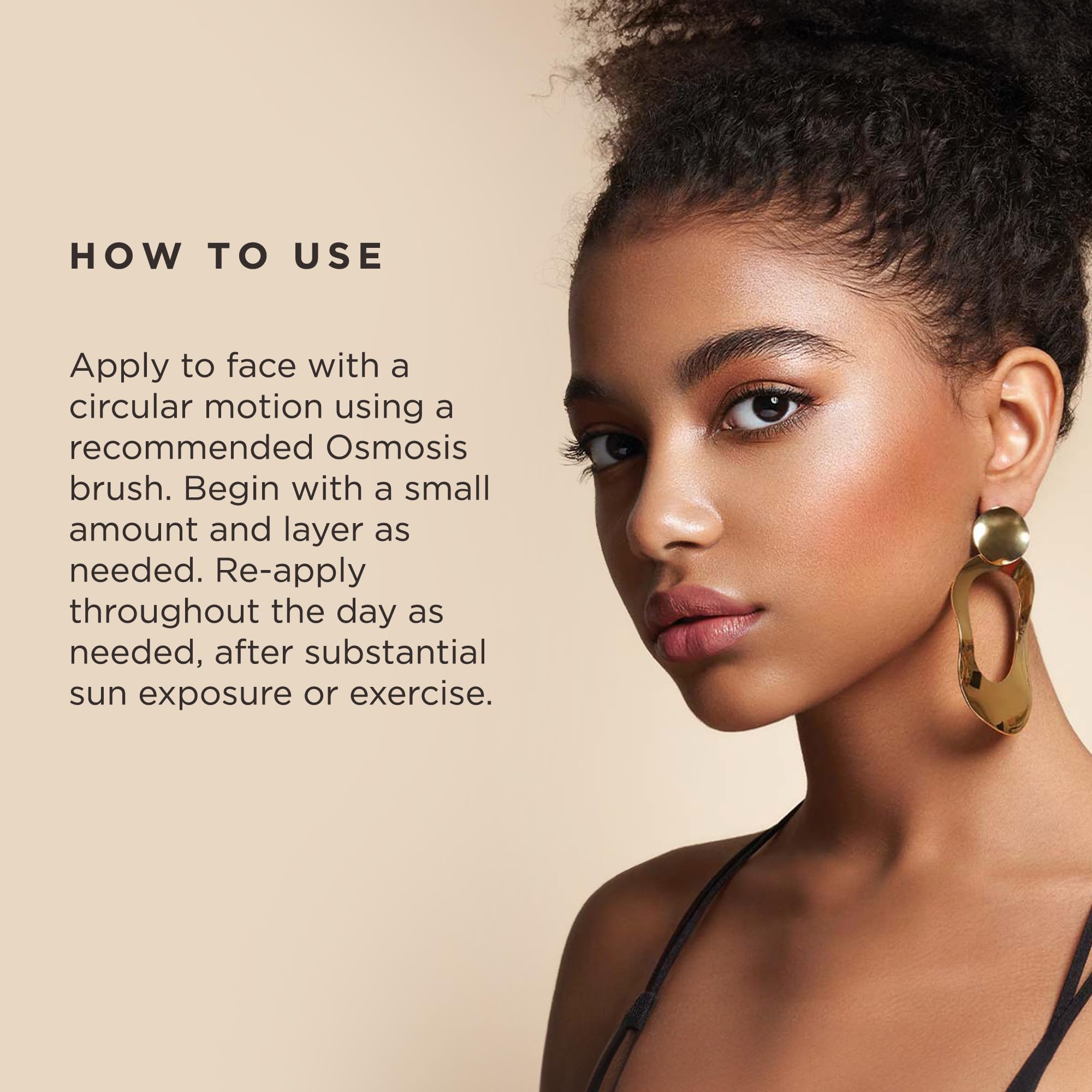 Osmosis Skincare Mineral Pressed Base Foundation, Dark Golden