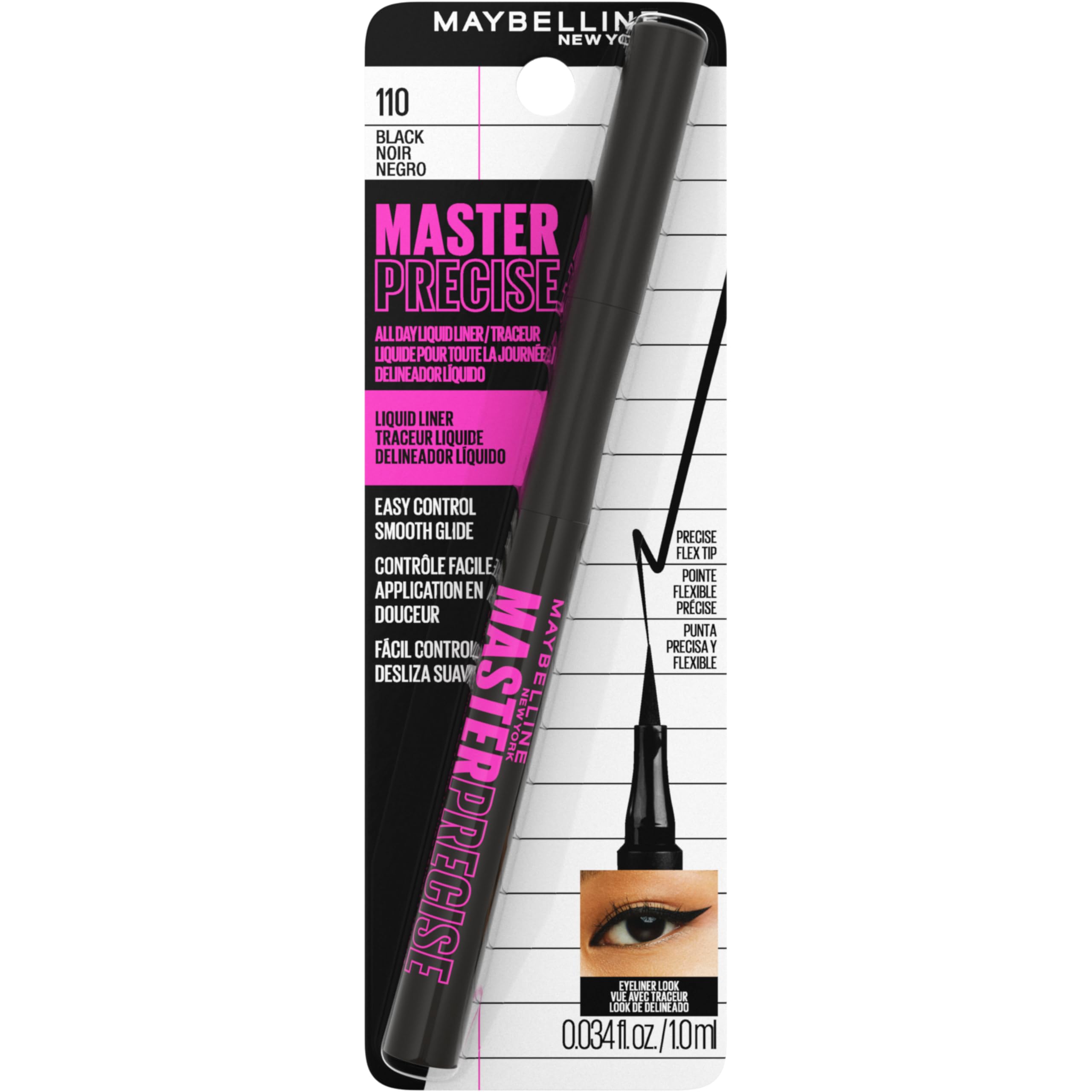 Precision Liquid Eyeliner – Waterproof Long-Wear