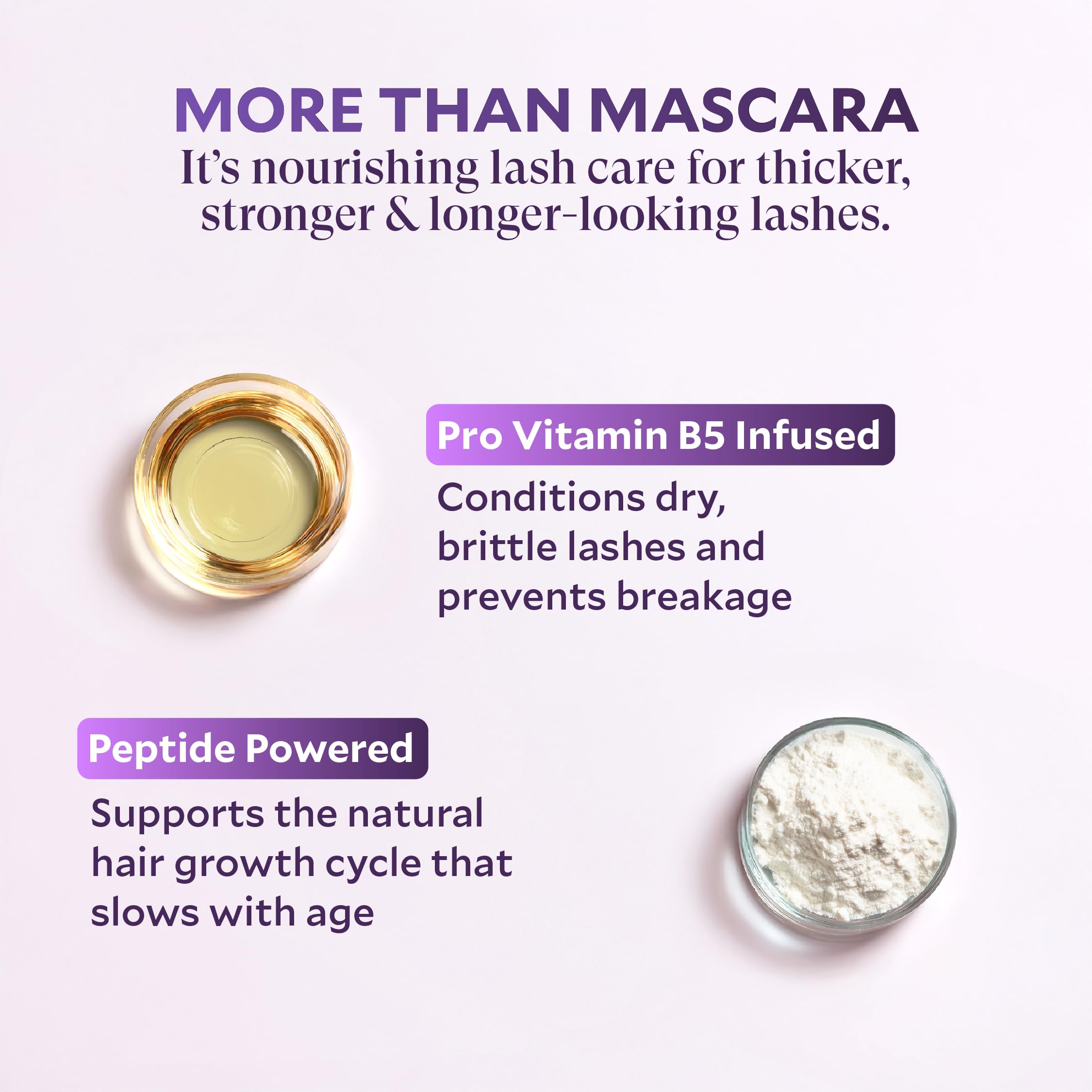 Peptide Volumizing & Lengthening Mascara – Brown