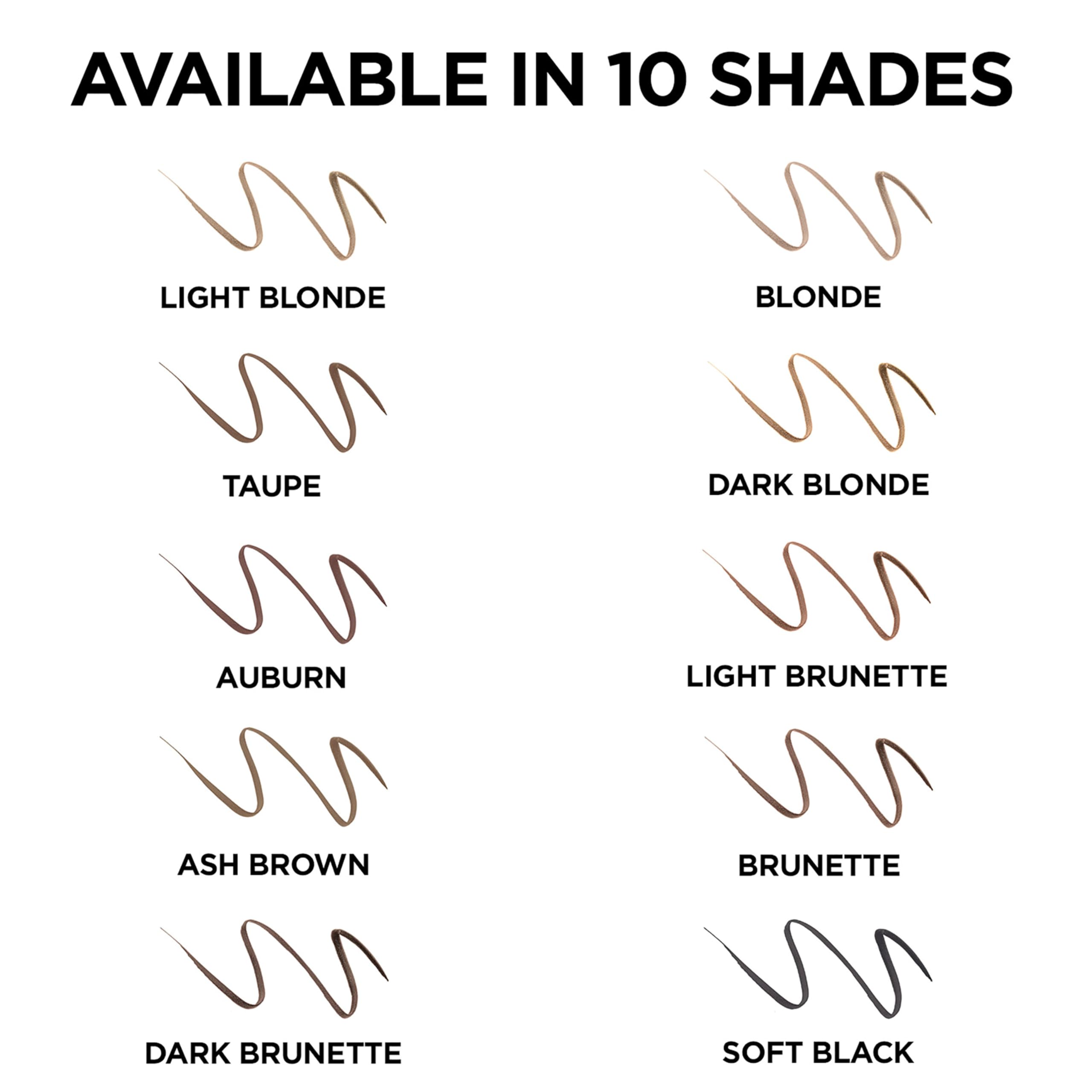 Ultra-Fine Waterproof Brow Pencil – Natural Hair Strokes