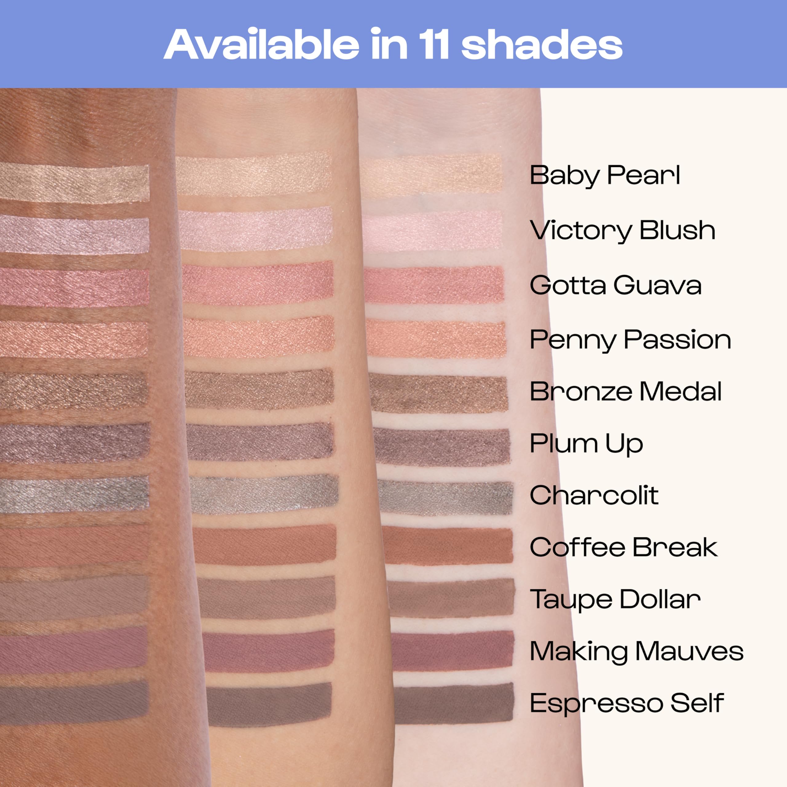 Waterproof Cream Eyeshadow Stick – Shimmer Smoky Plum