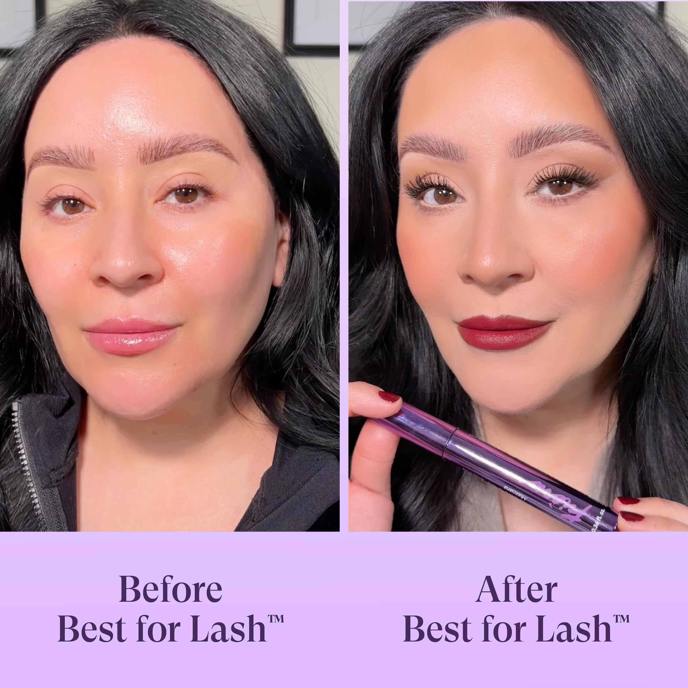 Peptide Volumizing & Lengthening Mascara – Brown